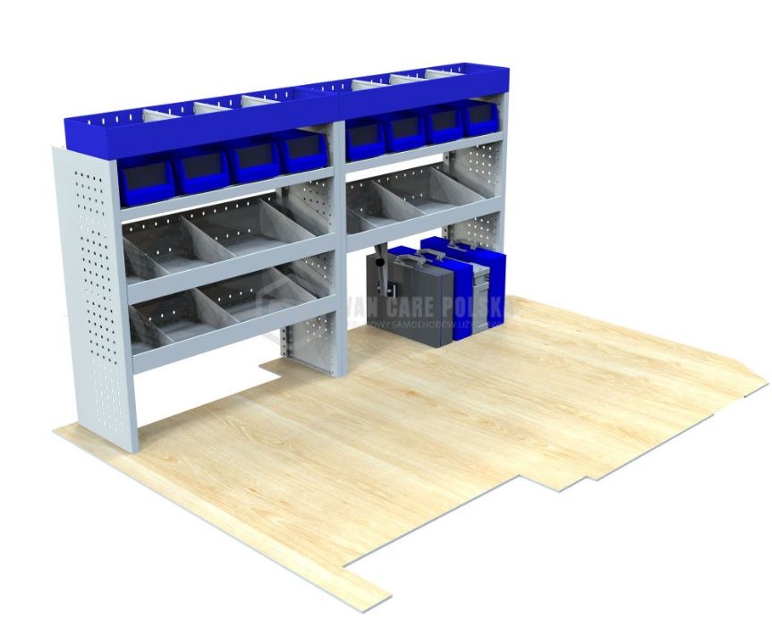 Zabudowa warsztatowa do busa komplet