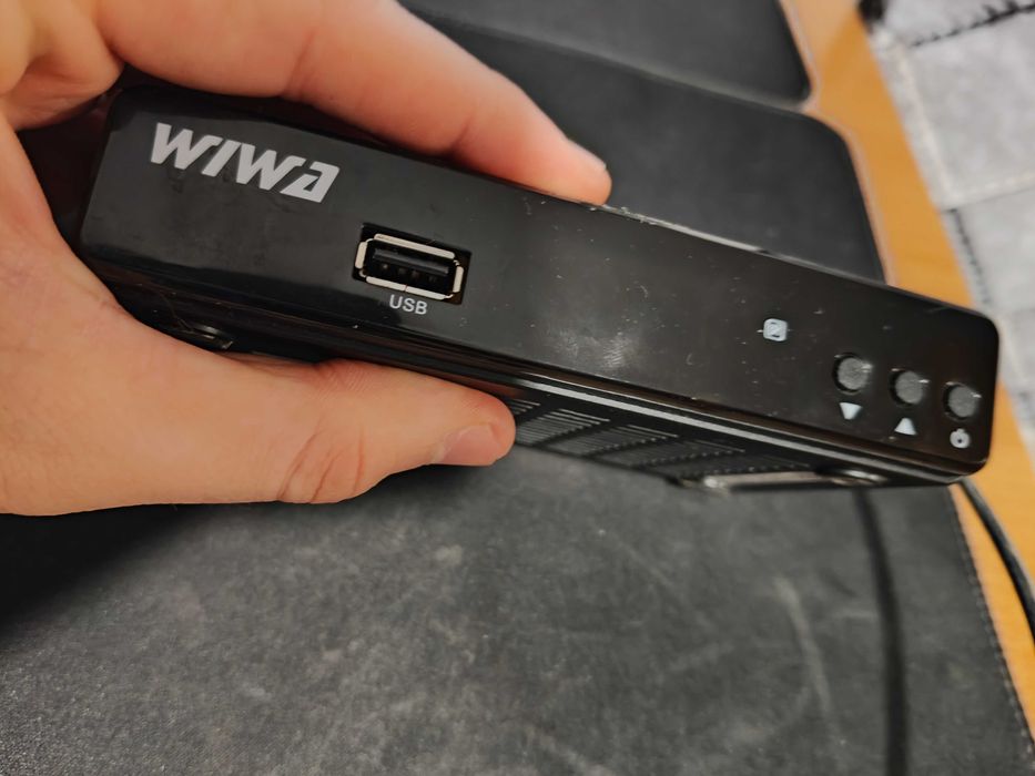 Dekoder DVB-T2 WIWA H.265 Lite, Ethernet, SCART, HDMI, USB