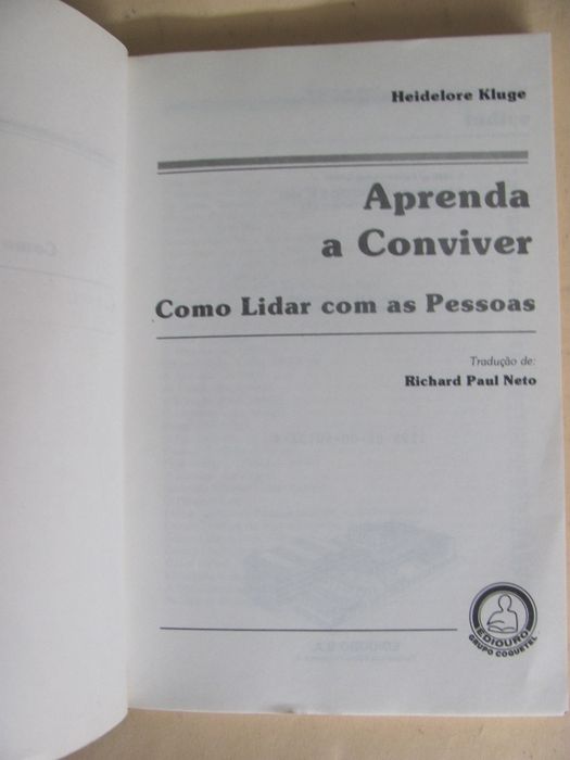 Aprenda a Conviver de Heidelore Kluge