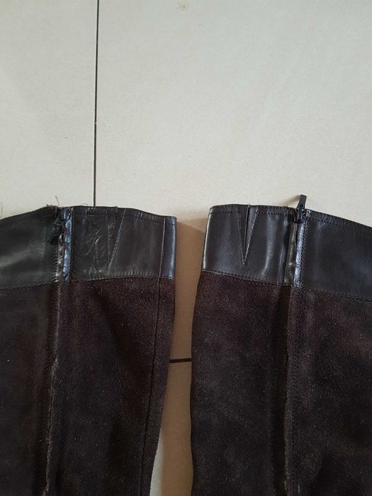 Skórzane kozaki  Geox