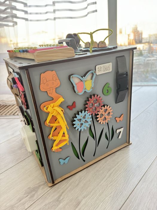 Бизикуб детский  30*30*30