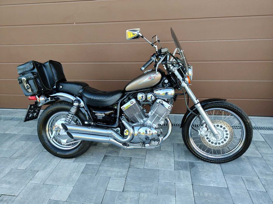 Motocykl Yamaha XV535 Virago z 2000 roku z Austrii