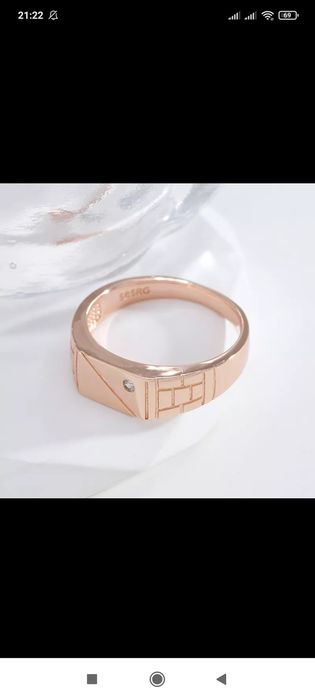 Кольцо сувенір золото