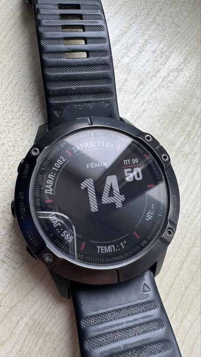 Garmin Fenix 6X Sapphire — Топовые мультиспортивные часы