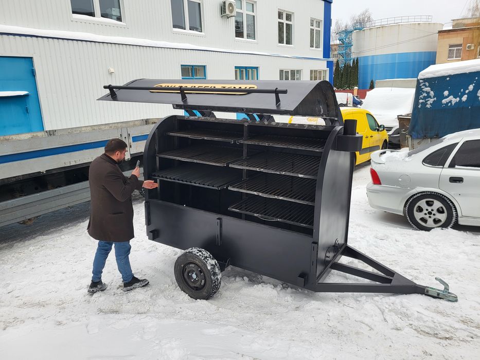 Гриль, барбекю, смокер, бочка гриль.