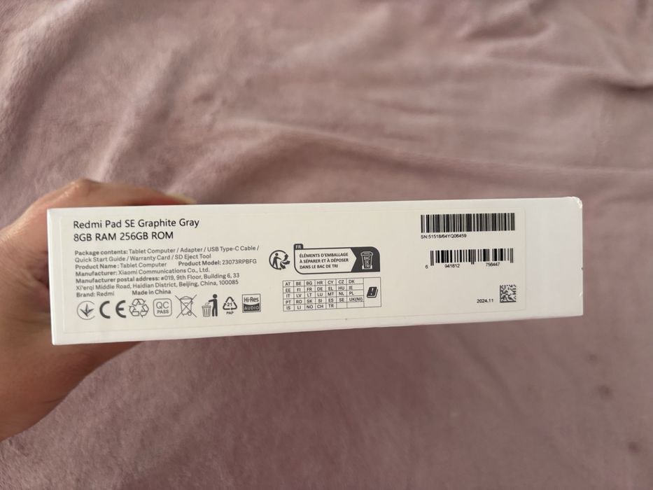 Планшет Xiaomi Redmi Pad SE 8/256GB