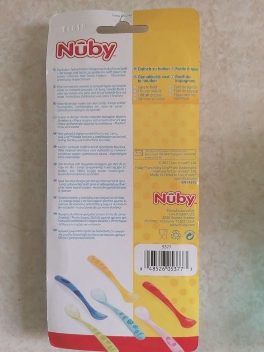 Conjunto para bebé (6m+) NOVO colheres + copo