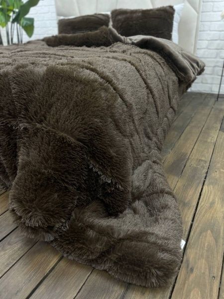 Теплі зимові ковдри Ведмідь, розмір 200х230, утеплювач Холлофайбер
Вир