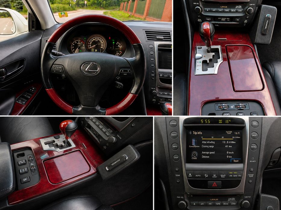 Lexus GS300*LIFT*3.0b-249 koni*Biała perła*Serwis ASO*prywatnie