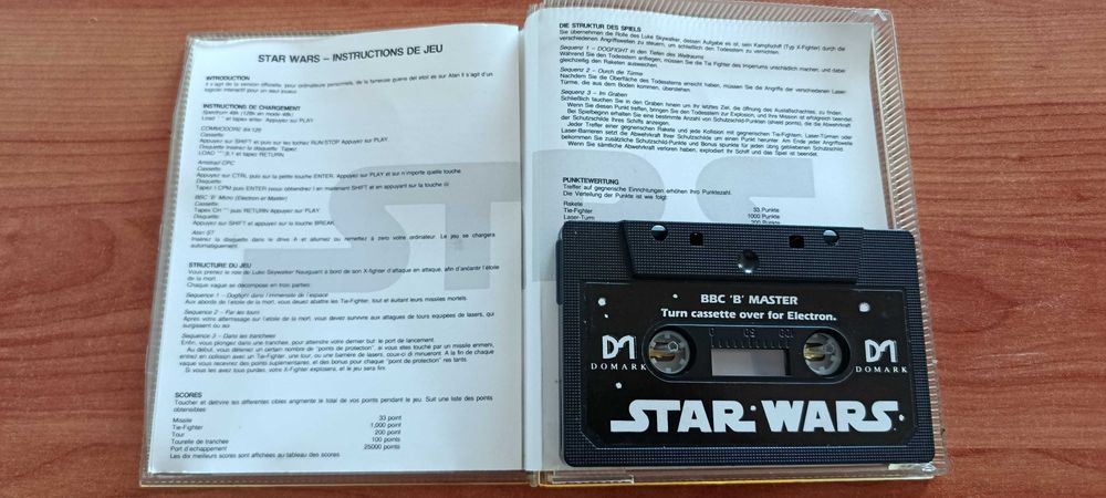 Jogo Star Wars (Spectrum 48K, 1987)
