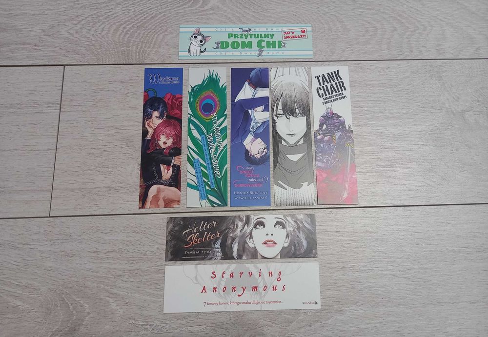 Zakładki Anime Manga