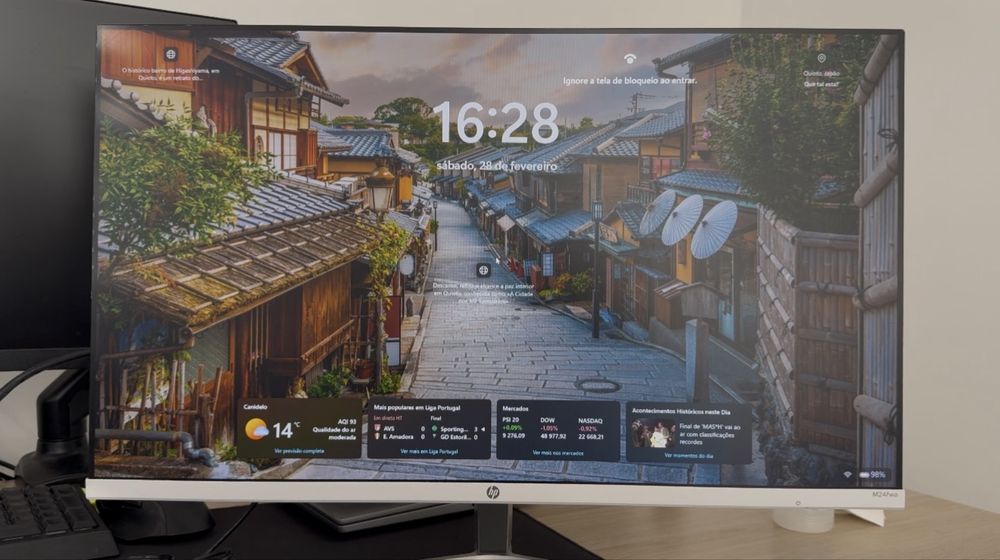 Monitor HP M24FWA 24 Led