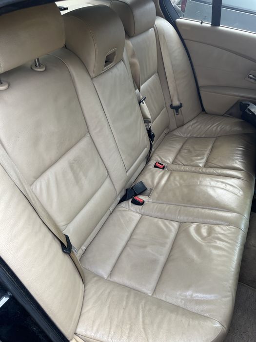 Kanapa siedzisko bmw e60 sedan jasna bezowa skladana
