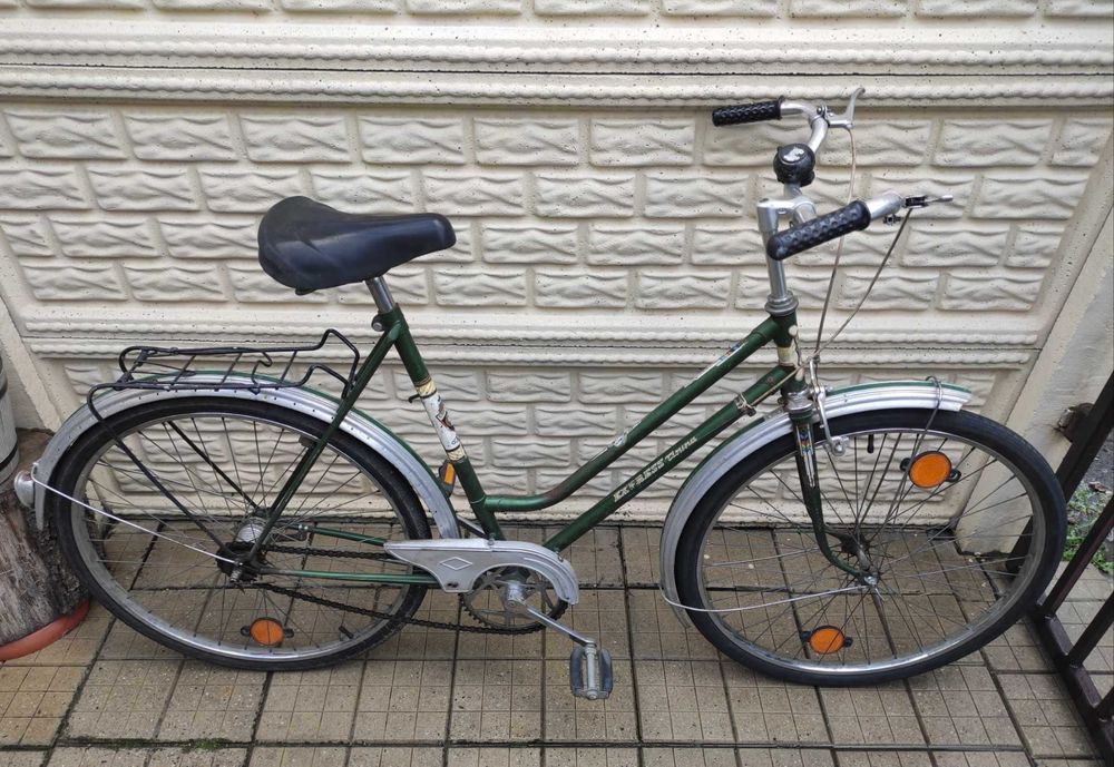 Stary rower klasyk Express Tisuna 26" PRL damka miejski