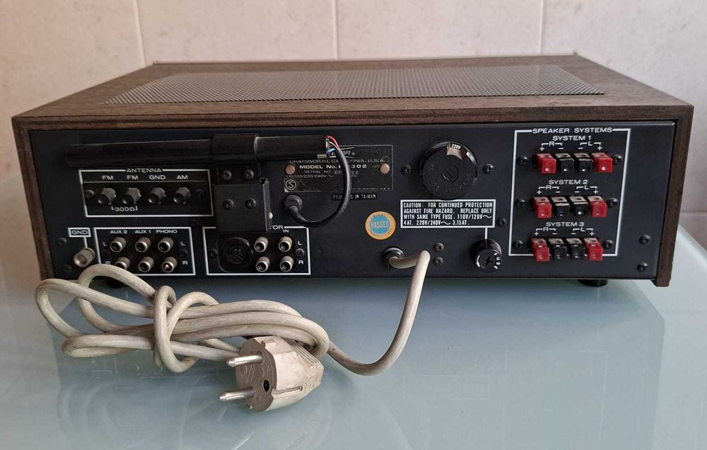 Amplificador de som com radio