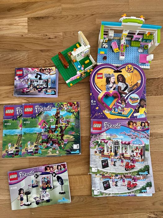Lego friends 6 zestawów