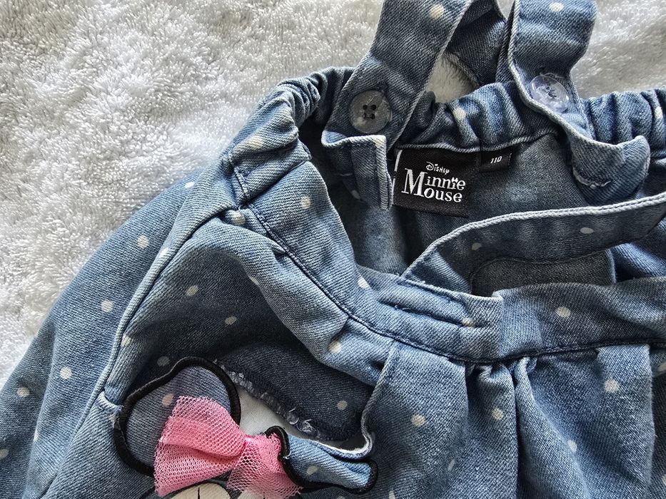 Spódniczka dziewczęcą jeans mini mouse 110