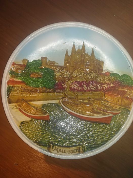 Prato Decorativo - Lembrança Mallorca