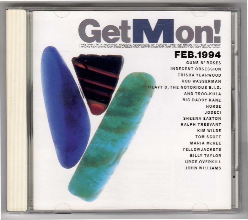 VA - Get Mon! February 1994 - CD JAPAN PROMO
