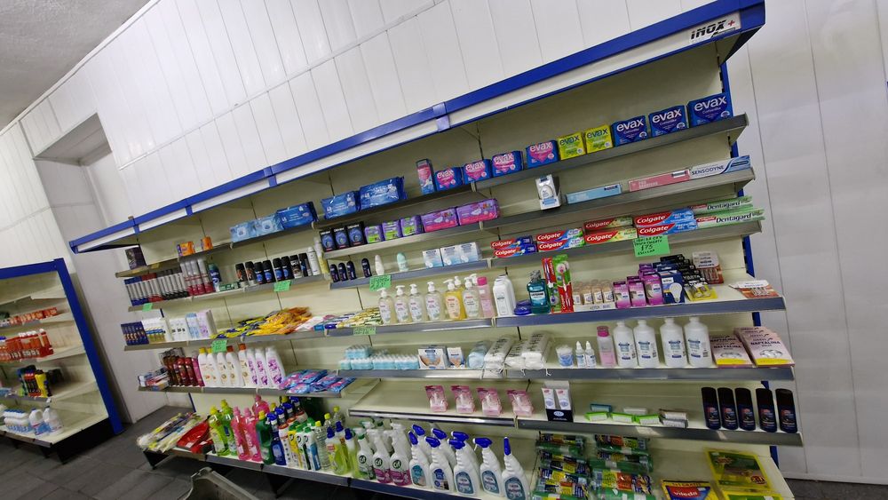 Prateleiras supermecado