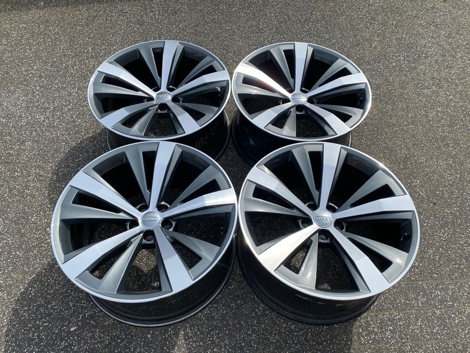 21"  Audi  Q8 Q7  Oryginal  5x112  10j et20  SQ7  SQ8  Idealne  4M0  wklesle Szerokie A5 A7 A8  A6 C8 C7