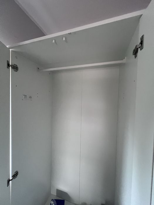 Szafa ikea biała brimnes z lustrem