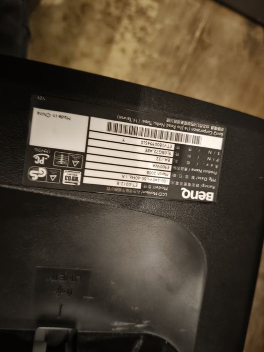Monitor BenQ (Bez kabli)