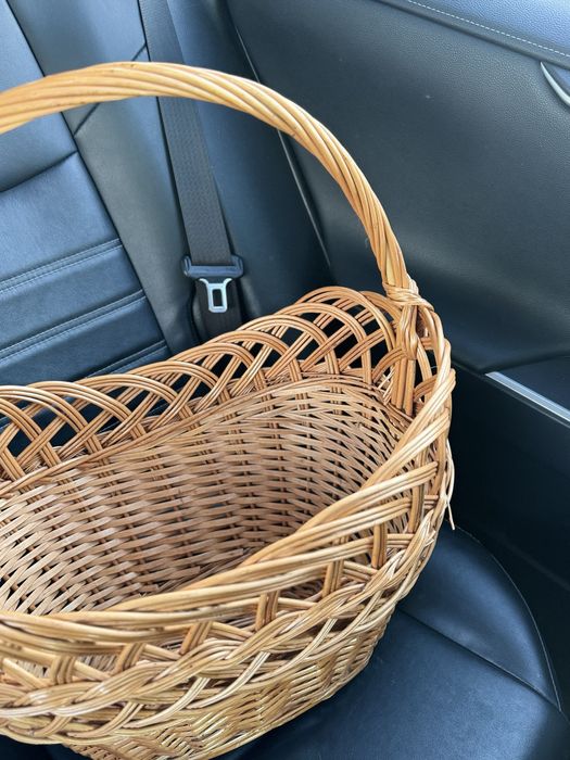 Кошик плетений, корзина плетена, корзина плетеная, великдень, пасха