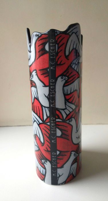 Дизайнерська ваза Escher птахи