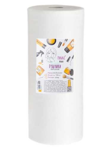 Рушники одноразові в рулоні Panni Mlada 30х50см з спанлейса 100шт/рул
