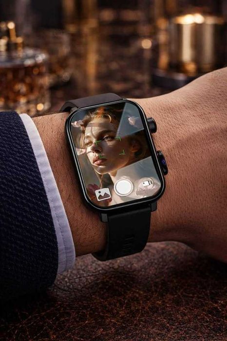 Relógio Inteligente com Câmara Integrada, e Chamadas.