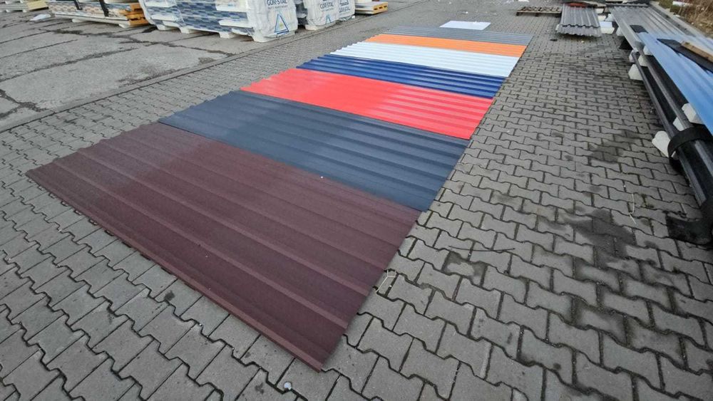 Blachy na dachy - trapezowe T14 , T18