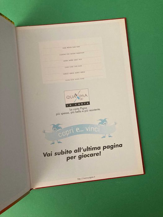 Cadernos Escolares / Diário da Ferrari Formula 1 F1 Anos 90 Italia