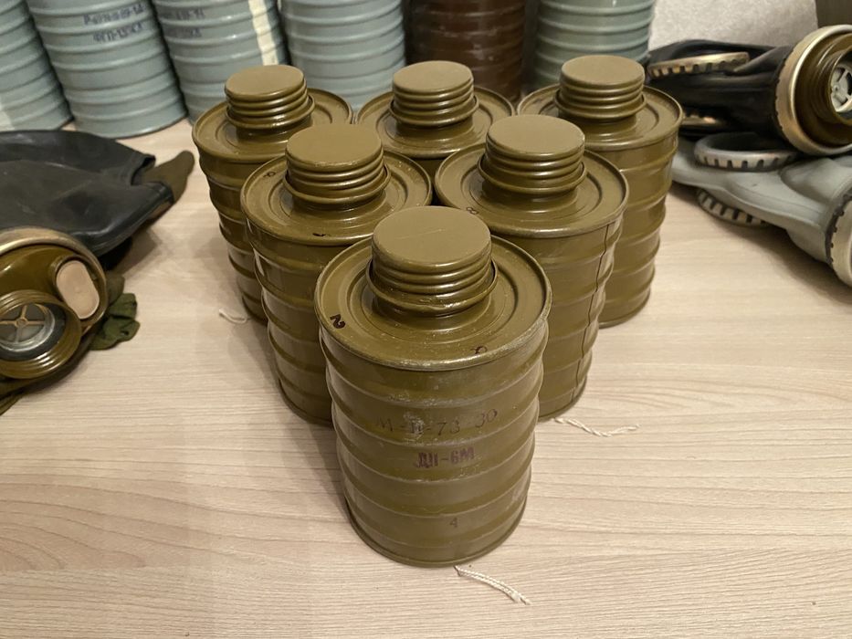 Новий противогаз ГП-4у та ГП-5 + ДП-6 (ПДФ-2Д) + фільтр