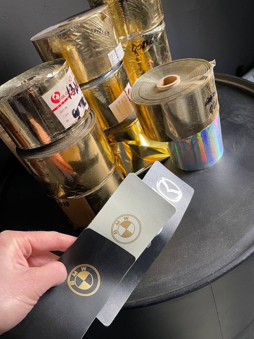 Фольга для тиснення на шкірі поліграфії картонуу