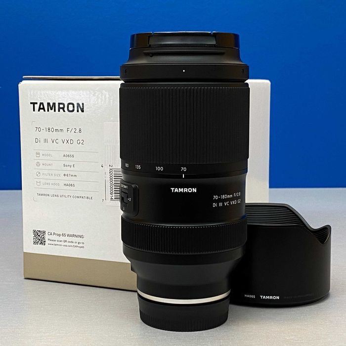 Tamron 70-180mm f/2.8 Di III VC VXD G2 | Sony FE | 5 ANOS DE GARANTIA