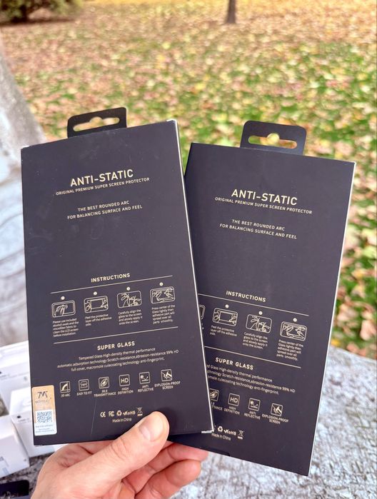 Защитное стекло iPhone 16 17 pro max ПРЕМИУМ качество HD Strong Glass