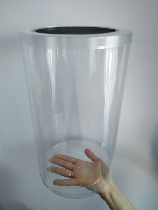 Terrarium - tuba hodowlana z wentylacją - solidna, bezpieczna