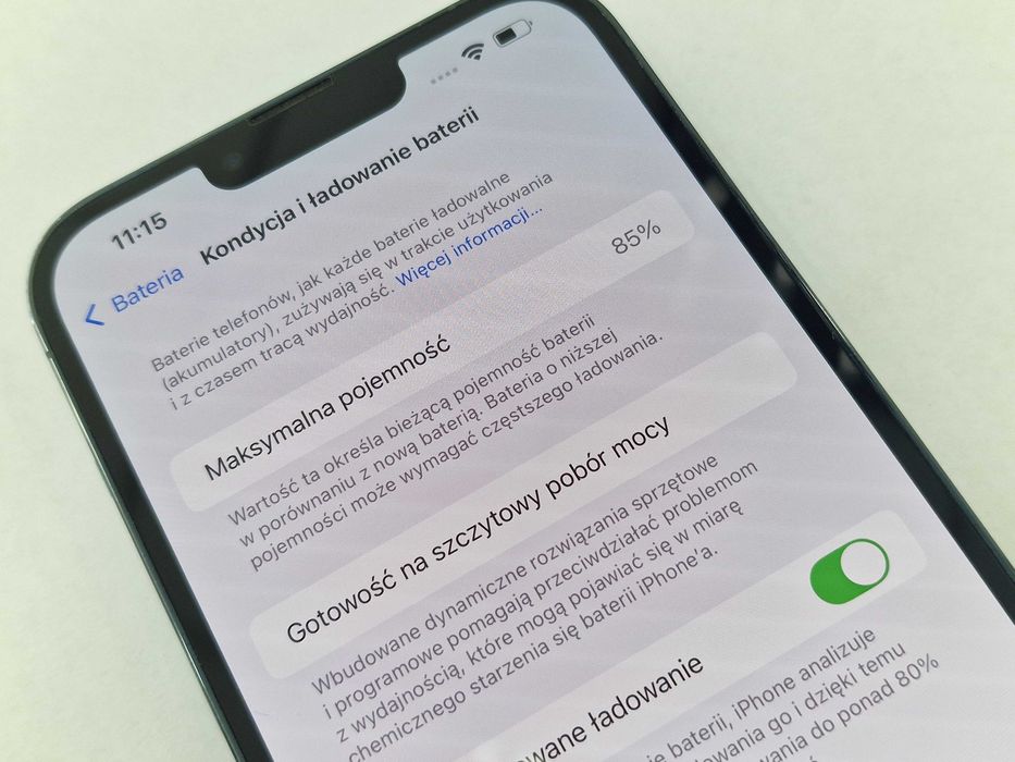 Iphone 13 PRO MAX 256GB/ Sierra Blue/ Bat 85%/ Grade A- + ładowarka