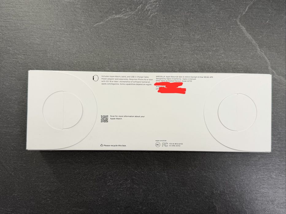 НОВІ MXEG3LL/A Apple Watch SE Gen 2 40mm Starlight Al Star SB M/L GPS