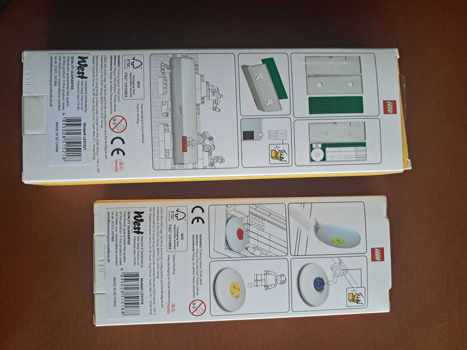 Piórnik i gumki Lego