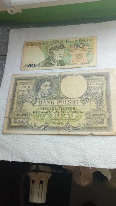 sprzedam monety banknoty