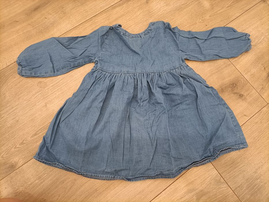 Sukienka jeansowa 80