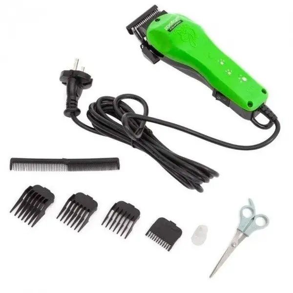 Машинка для грумінгу тварин ZooFari DC-38, професійна та має 4 насадки