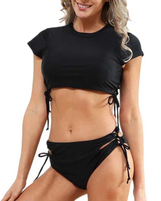 Nowy strój kąpielowy dwuczęściowy/damski /koszulka /majtki /3202-S