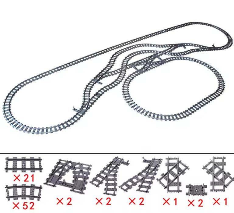 Tory Kompatybilne z Lego zgodne z zdjęciem