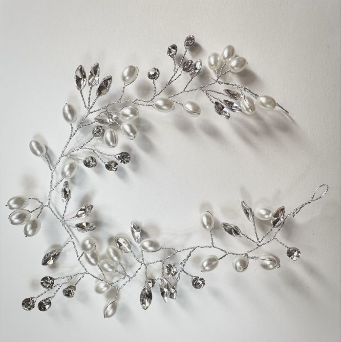 Прикраса весільна на голову / волосся. Ручна робота