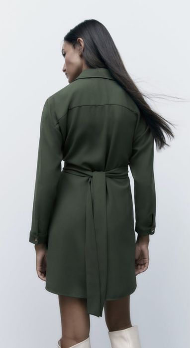 Vestido Zara com cinto