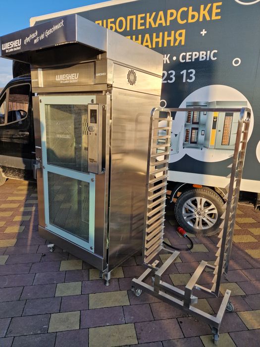 Хлібопіч Хлебопечь для пекарни Wiesheu B15 NEU c выездной тележкой