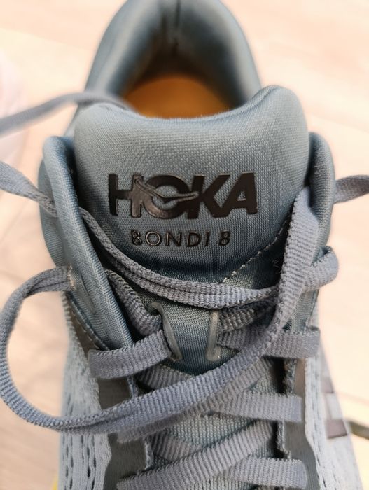 Szare buty Hoka One One M Bondi 8